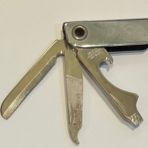 TWA Pocketknife Small Silvertone VINTAGE - Picture 10 of 11